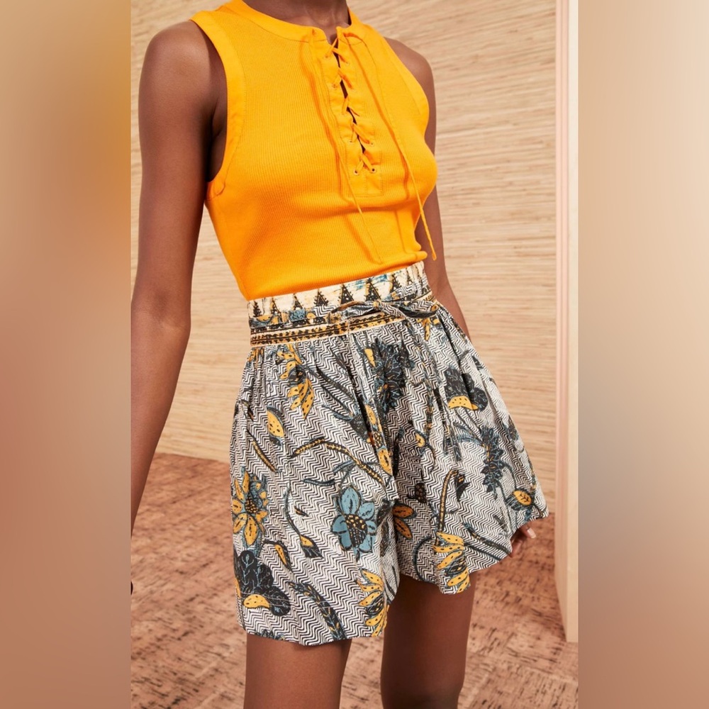 Ulla Johnson Rowan Shorts in Portofino